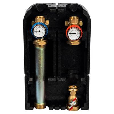 Насосная группа с прямым контуром Ду25 в теплоизоляции (без насоса) Stout SDG-0001-002501