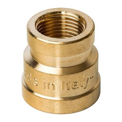 Муфта латунная переходная внутренняя резьба Stout