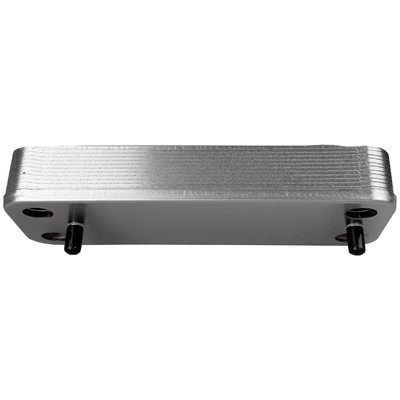 Теплообменник вторичный 12 пластин для котлов Ariston 65104333 BAXI Zilmet12P(5686660 / 5686670 / 17B2071200）