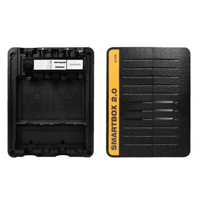 Коллектор для котельных на 2 контура с НГ 1" стальной 47 кВт с гидрострелкой, теплоизоляцией и крепежом Elsen SmartBox 2.0 EWG20.02