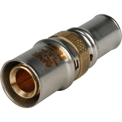 Муфта переходная Ø20х16 пресс для металлопластиковых труб Stout SFP-0004-002016