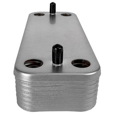 Теплообменник вторичный 14 пластин для котлов Ariston 65104333 BAXI Eco Classic、Eco Nova（63041310441P / 17B1901430）