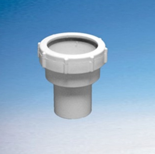 Переход для внутренней канализации Ø50х40 обжимной длинный однораструбный БЕЛЫЙ McAlpine 40x50-WH