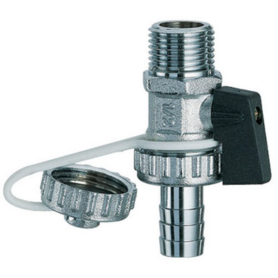 Сливной клапан наружная резьба 1/2" латунь хромированная FAR FK 3439 12