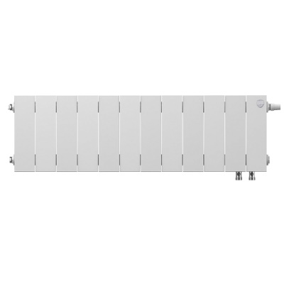 Радиаторы Royal Thermo PianoForte 200 Bianco Traffico VDR биметаллические, белые нижнее правое подключение