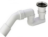 Сифон для душевого поддона D=52 мм 11/2"х40/50 пластик Viega 312138