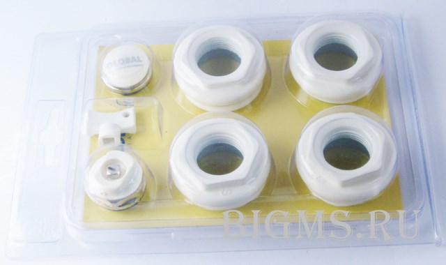 Комплект пробок 7 шт. 1/2" Global 16709