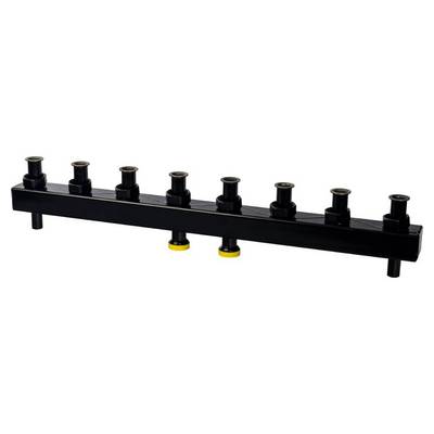 Коллектор для котельных на 4 контура с ВР 11/2"хНР 11/2" стальной в теплоизоляции (верх. патрубки) Stout SDG-0016-004004