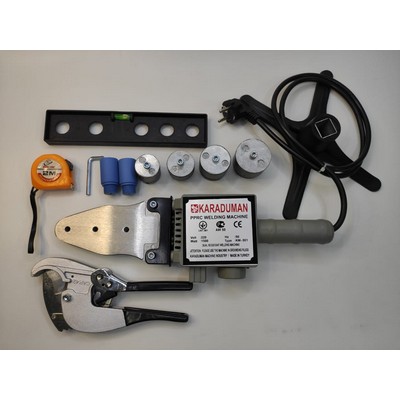 Аппарат сварочный для полипропиленовых труб с насадками  Ø20-40, 1500 Вт Karaduman