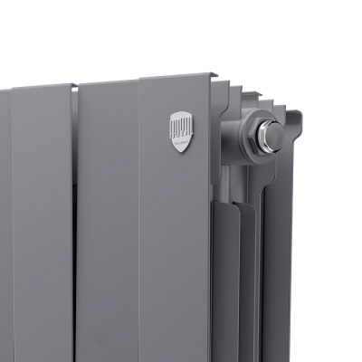 Радиаторы Royal Thermo PianoForte 200 биметаллические, серебристые боковое подключение