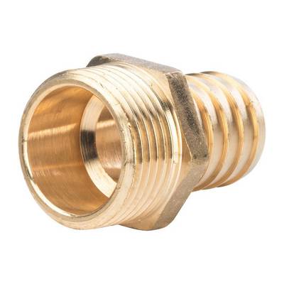 Штуцер латунный наружная резьба Stout