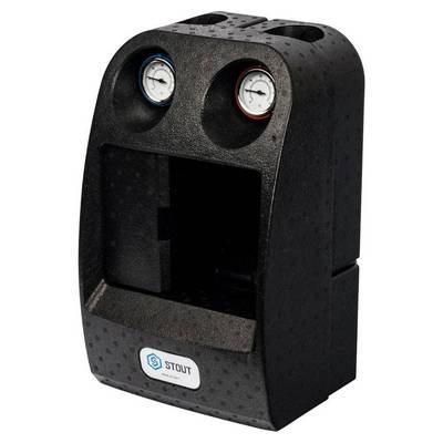 Насосная группа с 3-ходовым приводным смесителем Ду32 в теплоизоляции (без насоса) Stout SDG-0007-003201