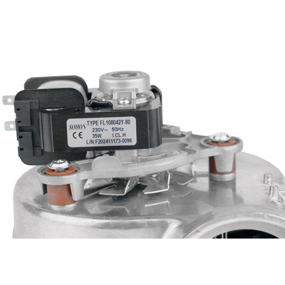 Вентилятор Sohon для газовых котлов Ariston, Chaffoteaux арт. FL108042Y-80 (65104357, VGR0006177)