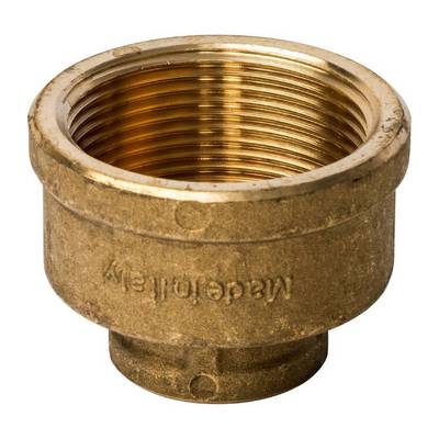 Муфта латунная переходная внутренняя резьба Stout