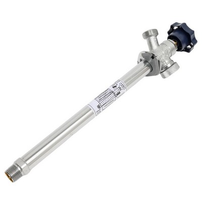 Незамерзающий кран латунный НАР-НАР резьба 1/2"х 3/4" хром Merrill