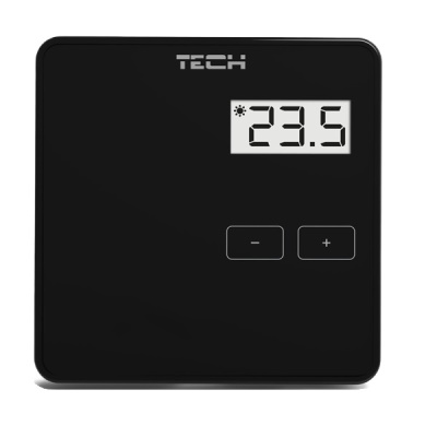 Терморегулятор проводной двухпозиционный непрограммируемый ST-294v1 Tech серия 5/10, с датчиком  влажности