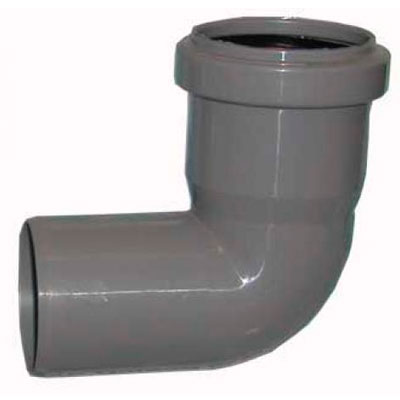 Отвод для внутренней канализации Ø90/87° серый HT Ostendorf 114140