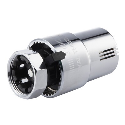 Головка термостатическая (термоголовка) M30x1,5 жидкостная Хром Royal Thermo Design RTO 08.02