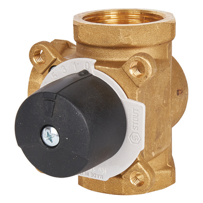 Клапан трёхходовой смесительный с внутренней резьбой ВР 11/4" Stout SVM-0003-013201