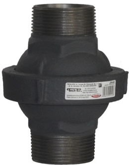 Обратный клапан шаровой с НАРУЖНОЙ резьбой, чугун, Tech-Pol (Тех-Пол)