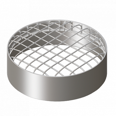 Оголовок дымохода Ø80 (решётка) Royal Thermo RTF08.040