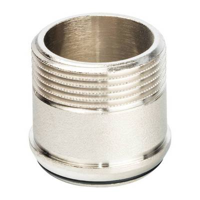 Американка латунная внутренняя/наружная резьба под конус с прокладкой O-ring никелированная Stout