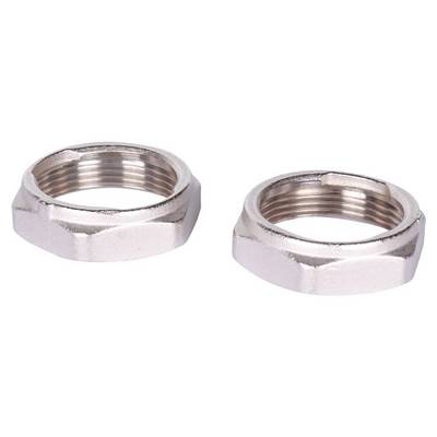 Смесительный узел для тёплого пола 30-60 °C (без насоса) с термостатическим клапаном, латунь никелированная Stout SDG-0120-007000