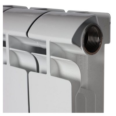 Радиатор отопления Stout Alpha 500 6 секций биметаллический секционный боковое подключение SRB-2310-050006