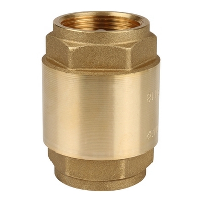 Обратный клапан с внутренней резьбой с металлическим затвором, латунь, Itap 100