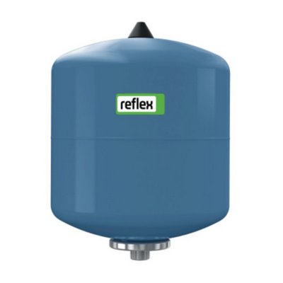 Бак расширительный для ГВС 25 л 3/4" 10 бар синий Reflex DE 7304000