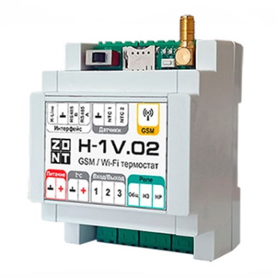 Отопительный контроллер GSM-Climate и Wi-Fi ZONT H-1V.02 ML00005454