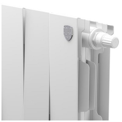 Радиаторы Royal Thermo PianoForte 200 Bianco Traffico VDR биметаллические, белые нижнее правое подключение