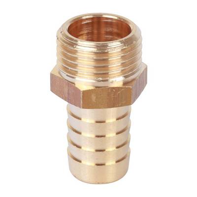 Штуцер латунный наружная резьба Stout