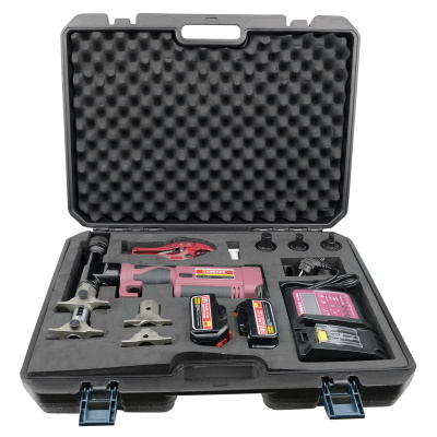 Пресс-инструмент для PEX труб Emeads SL-1240PE/PZ-1240PE аккумуляторный в чемодане