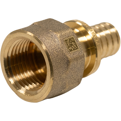 Переходник с внутренней резьбой для труб из сшитого полиэтилена Рехау Rautitan MX DZR латунь