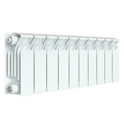 Радиатор отопления Rifar Base 200 10 секций биметаллический секционный боковое подключение rb20010