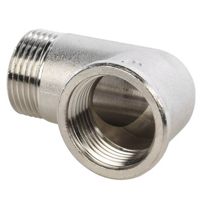 Угол внутренняя/наружная резьба Elsen TIN латунь