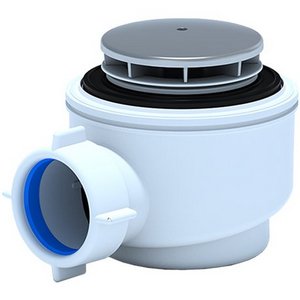 Сифон для душевого поддона D=50 мм 11/2"х40 пластик АНИ пласт E410C