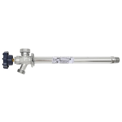 Незамерзающий кран латунный НАР-НАР резьба 1/2"х 3/4" хром Merrill