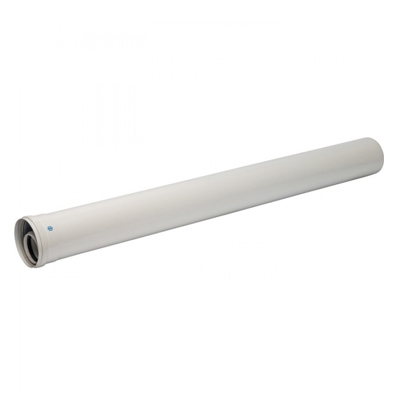 Труба дымохода коаксиальная конденсационная Ø60/100 мм L=1000 мм PP-FE п/м Stout SCA-8610-001000