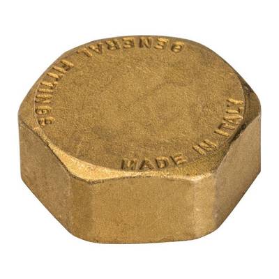 Заглушка латунная внутренняя резьба Stout