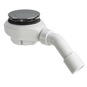 Сифон для душевого поддона D=90 мм 11/2"х40/50 со съемным гидрозатвором, пластик Viega 575601