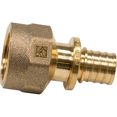 Переходник с внутренней резьбой для труб из сшитого полиэтилена Рехау Rautitan MX DZR латунь