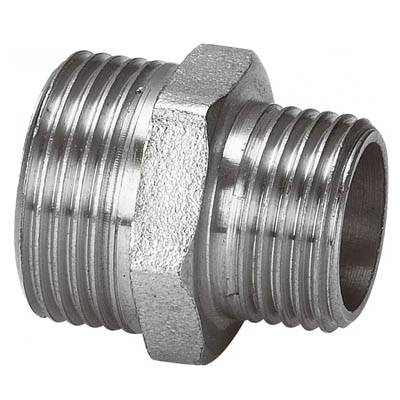 Ниппель переходной наружная резьба Elsen TIN латунь