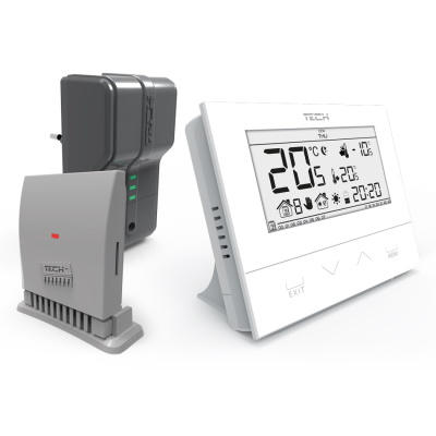 Терморегулятор проводной двухпозиционный программируемый ST-292v3 Tech серия 5/10, с датчиком  влажности