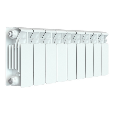 Радиатор отопления Rifar Base 200 9 секций биметаллический секционный боковое подключение rb20009