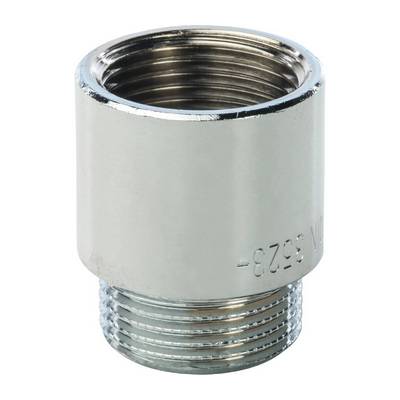 Удлинитель латунный внутренняя/наружная резьба хромированный Stout