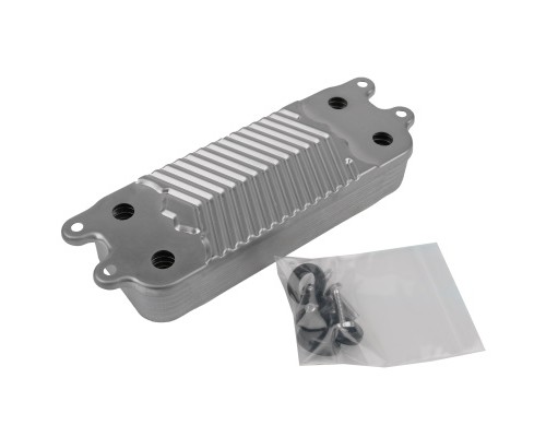 Теплообменник вторичный скоростной ГВС 13 пластин для котлов Vaillant, Protherm (0020020018, 0020186152, 0020059452), PHE05-A-12P