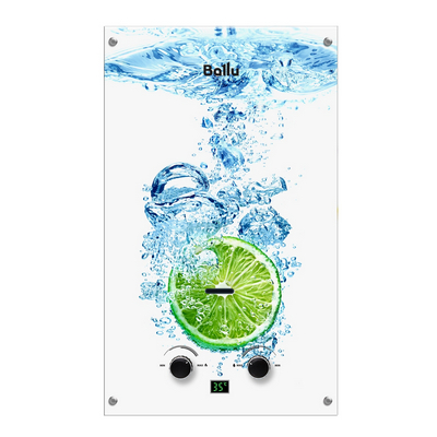 Колонка газовая Ballu GWH 10 Fiery Glass Lime НС-1584733