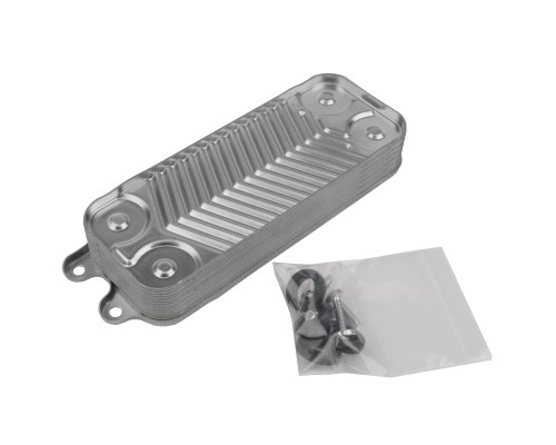 Теплообменник вторичный скоростной ГВС 13 пластин для котлов Vaillant, Protherm (0020020018, 0020186152, 0020059452), PHE05-A-12P